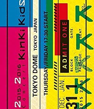 【中古】2015-2016 Concert KinKi Kids(通常仕様) [Blu-ray] 6,336円