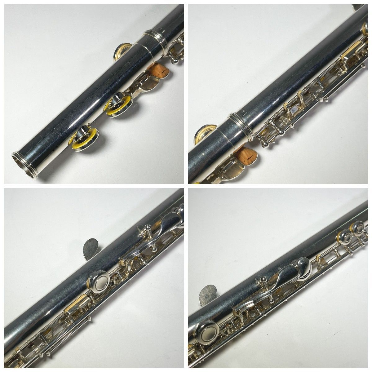 YAMAHA ヤマハ YFL-411 YFL411 菅体銀製 フルート - メルカリ