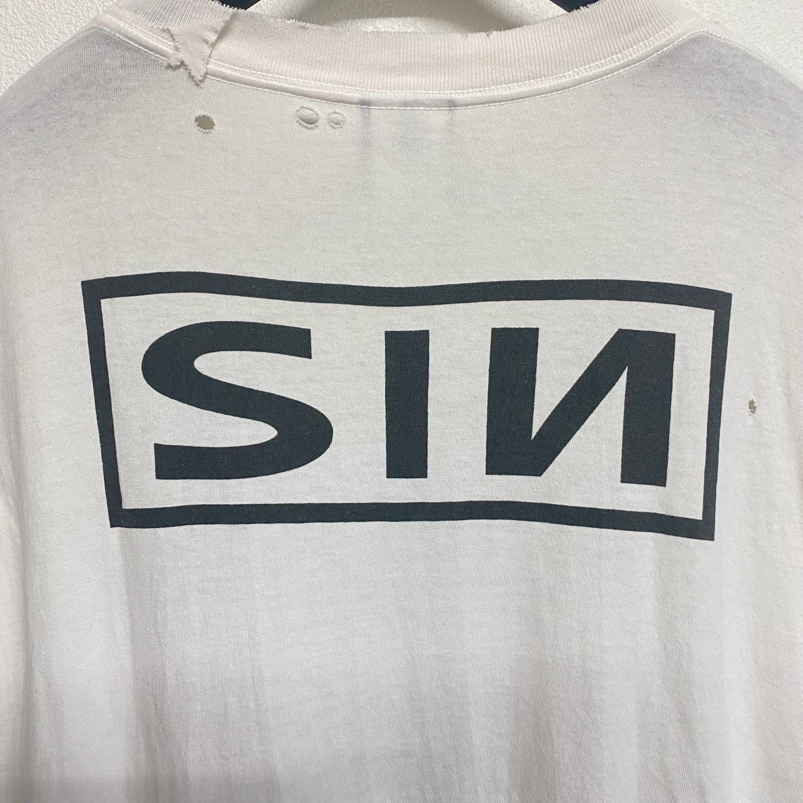 SAINT Mxxxxxx FUCK YOURSELF セントマイケル ファックユアセルフ 白