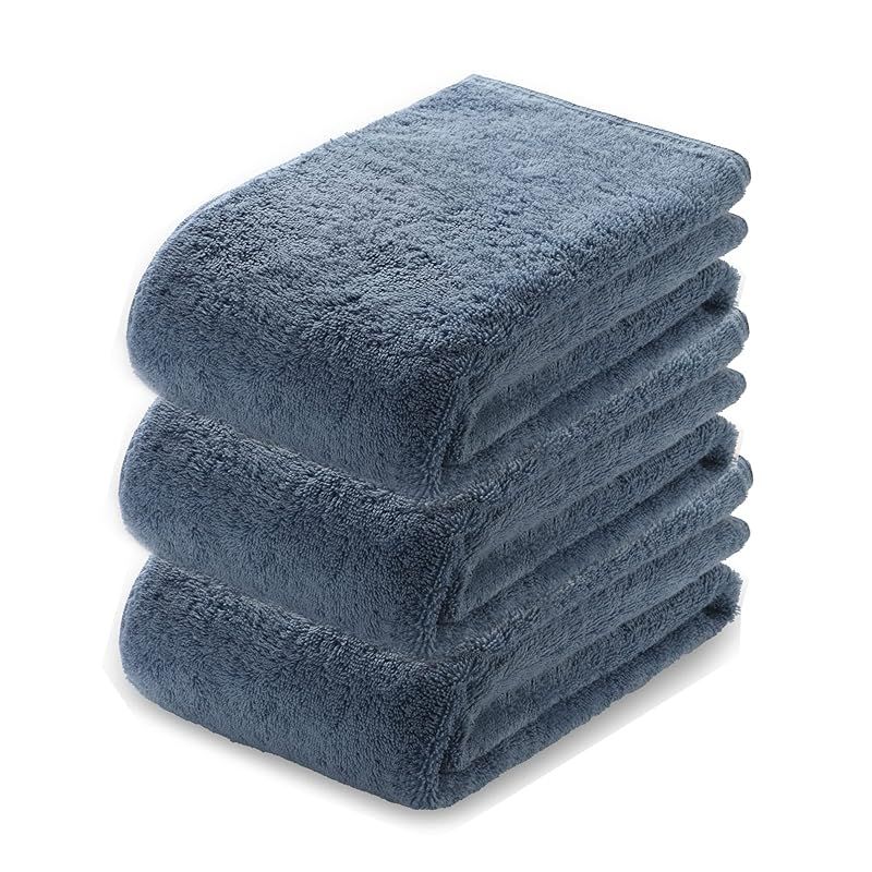 専用❤みかん＊ふわっサラ❤手拭いヘアドライタオル❤海の生き物…ブルー 専用❤みかん＊ふわっサラ❤手拭いヘアドライタオル❤海の生き物…ブルー