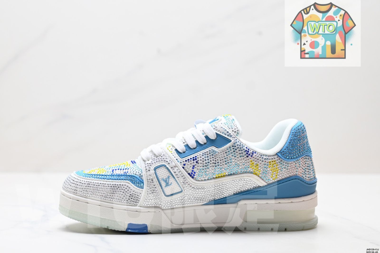chatelain　ルイヴィトン ルイ・ヴィトン（LV）Louis Vuitton Trainer Sneaker Low