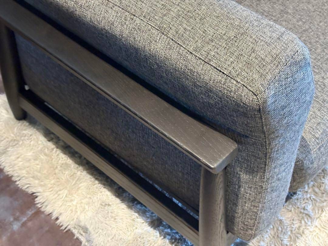 FUJIEI 富士栄 モダン 2Pソファ アームソファ リビング ブラック HZ