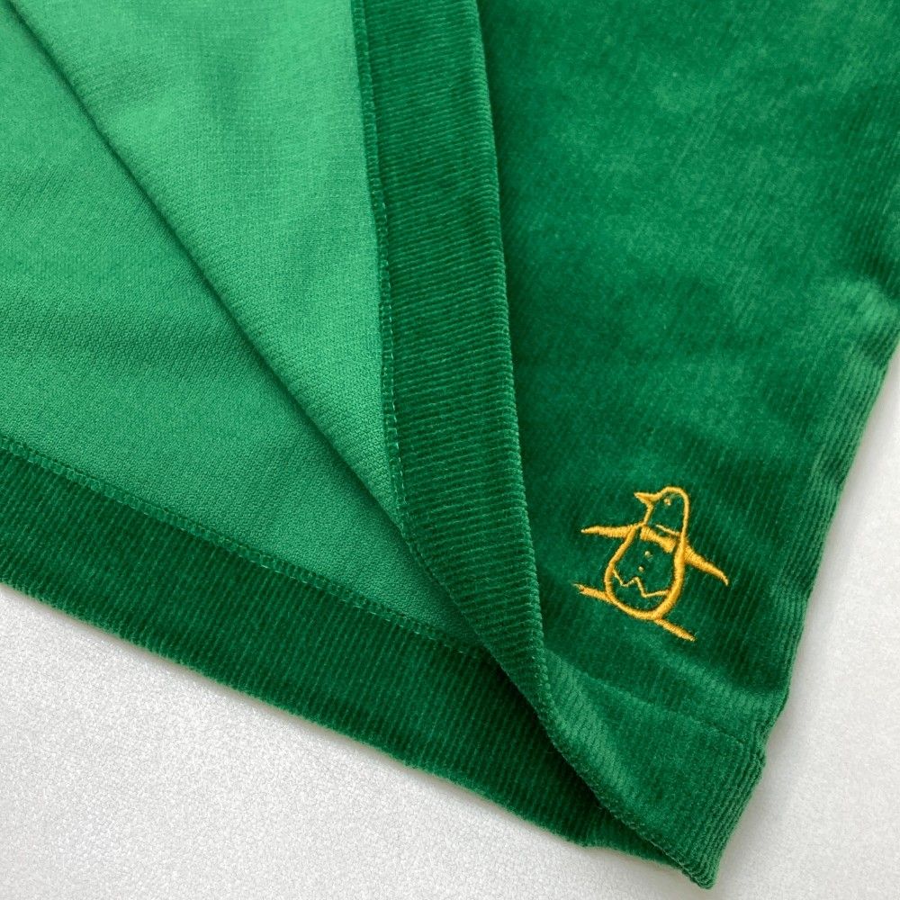 マンシングウエア 緑色 コーデュロイスカート グリーン サイズ：M