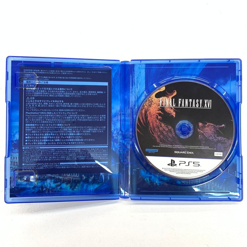 SQUARE ENIX - ファイナルファンタジーXVI（ ff16 ） PS5 中古美品 中古品】FINAL FANTASY XVI（ファイナルファンタジー16） - PS5