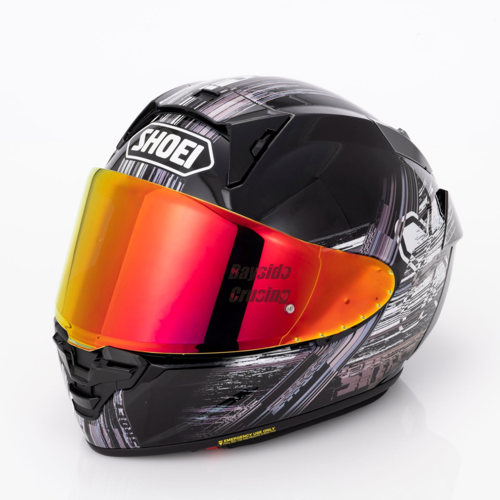 SHOEI Z-8 X15 X-Fifteen シールド レッド - メルカリ