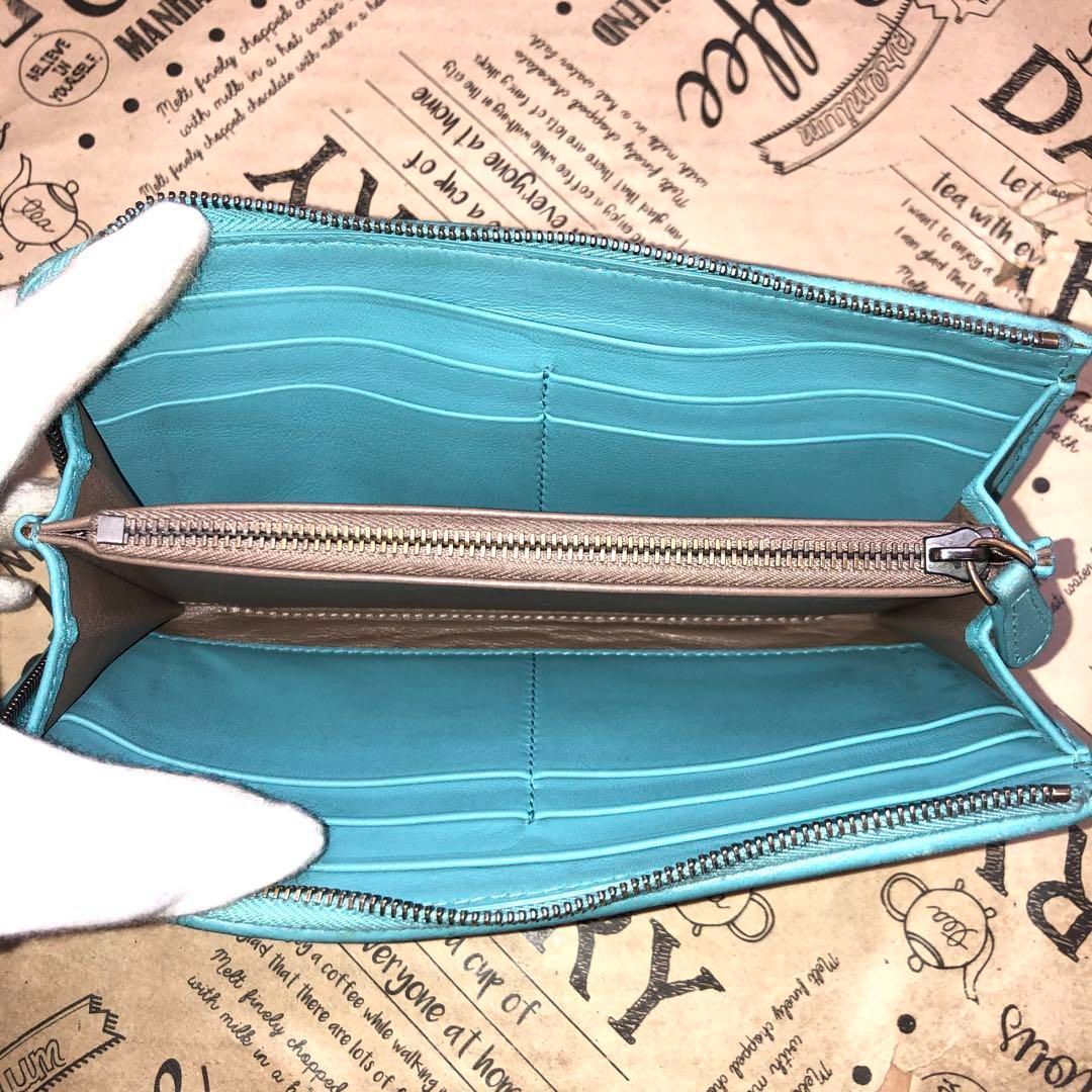 L字ラウンドジップ ブライドルレザー イントレチャート メンズ 財布