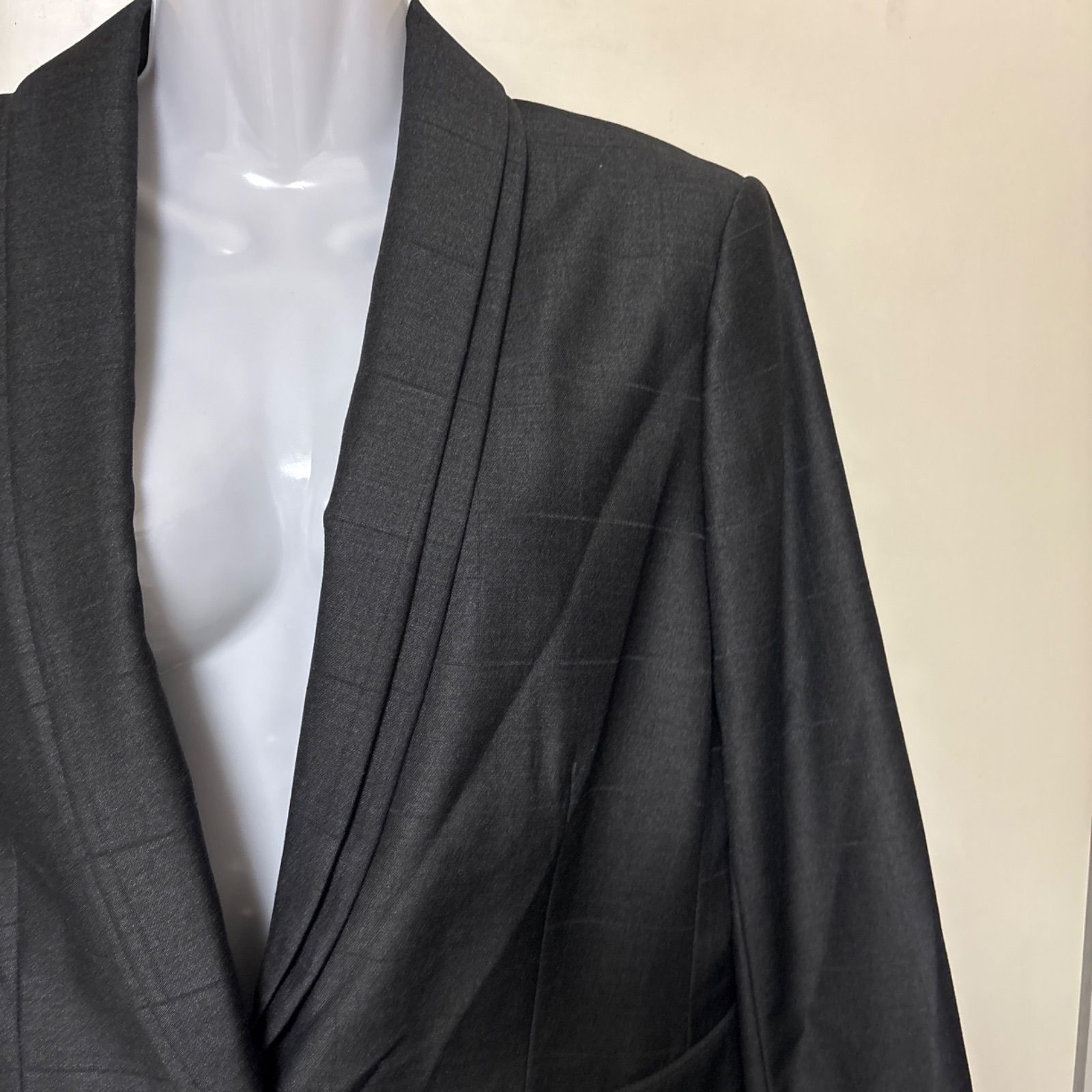 Calvin Klein カルバンクライン テーラードジャケット ブラック Calvin Klein カルバンクライン テーラードジャケット ブラック