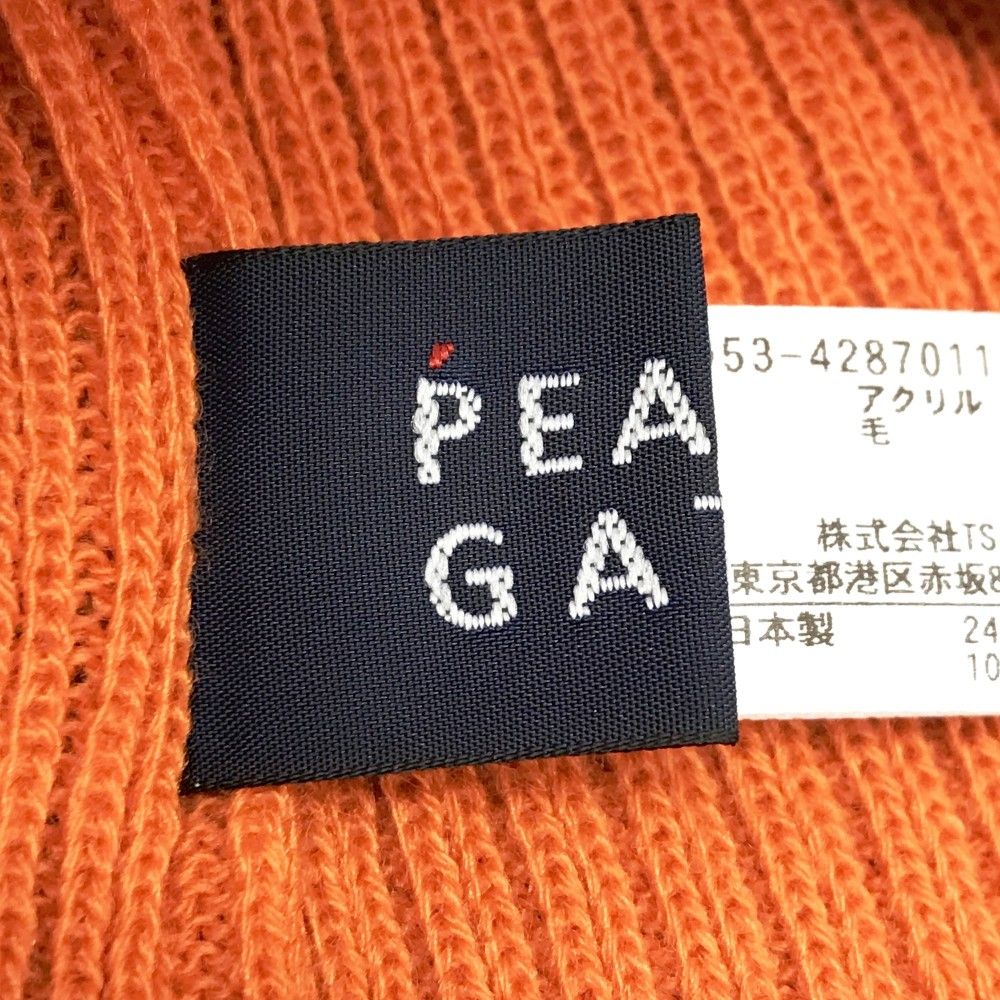 PEARLY GATES パーリーゲイツ 2025年モデル ニット帽 ボンボン付 オレンジ系 FR 240101538262 ゴルフウェア ストスト WHITEMONARCHHOTEL_COM