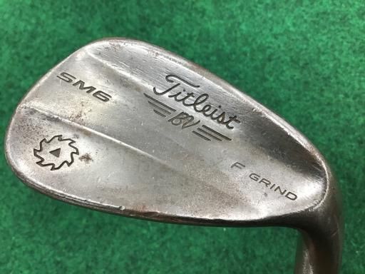 タイトリスト VOKEY SPIN MILLED SM6 スティールグレー 52°|12°F ウェッジ WG 純正特注シャフト フレックスX メンズ 男性用 右利き 右用 Cランク ゴルフクラブ