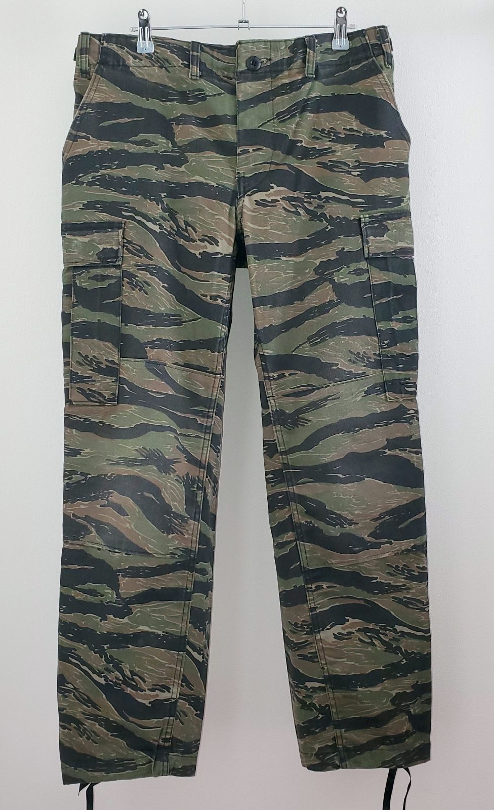 良品80sビンテージ米軍ミリタリーBDUカーゴパンツ軍物ウッドランドカモ