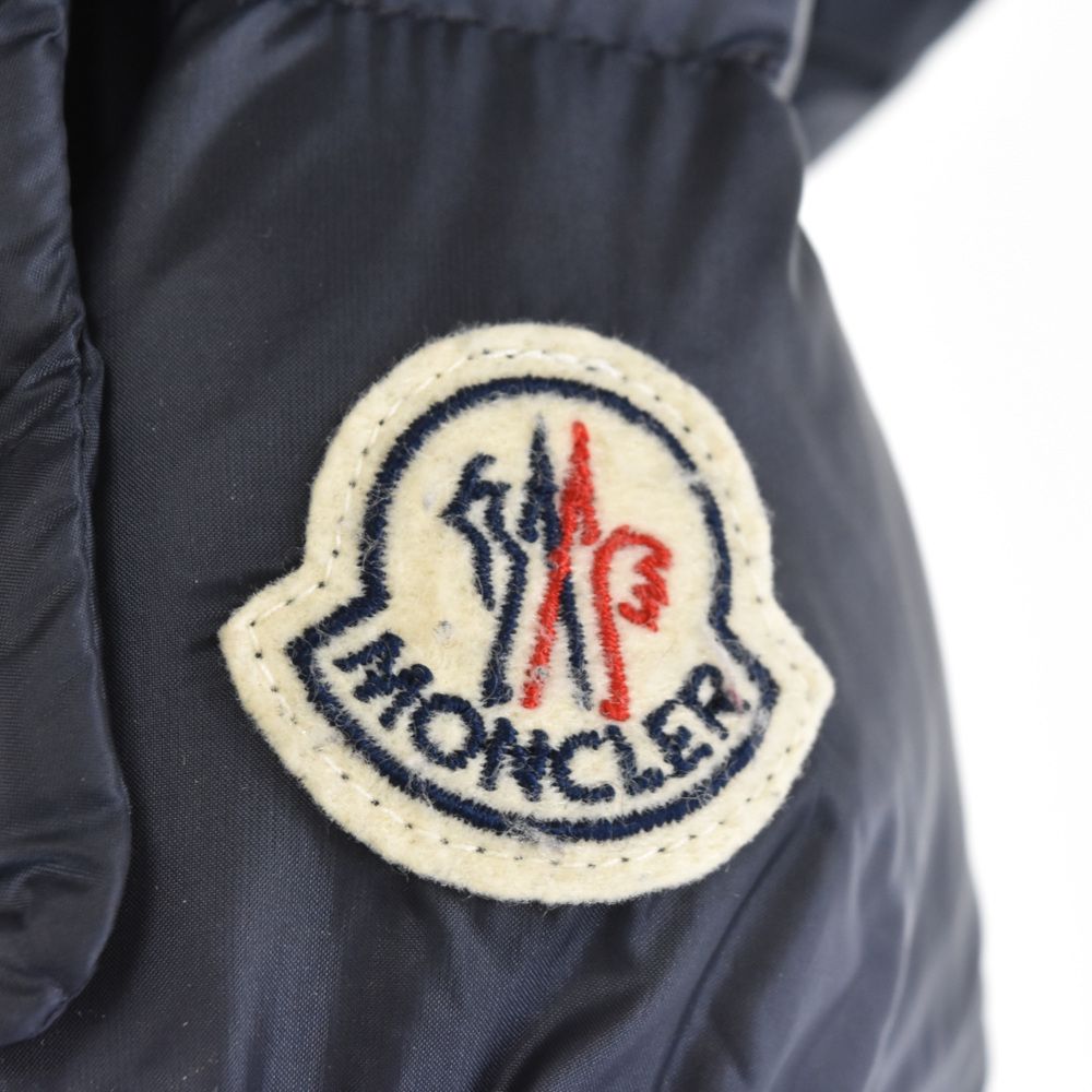 MONCLER ネイビー ダブルブレストジャケット S MONCLER (モンクレール) SARAN GIUBBOTTO サラン ダブルブレスト