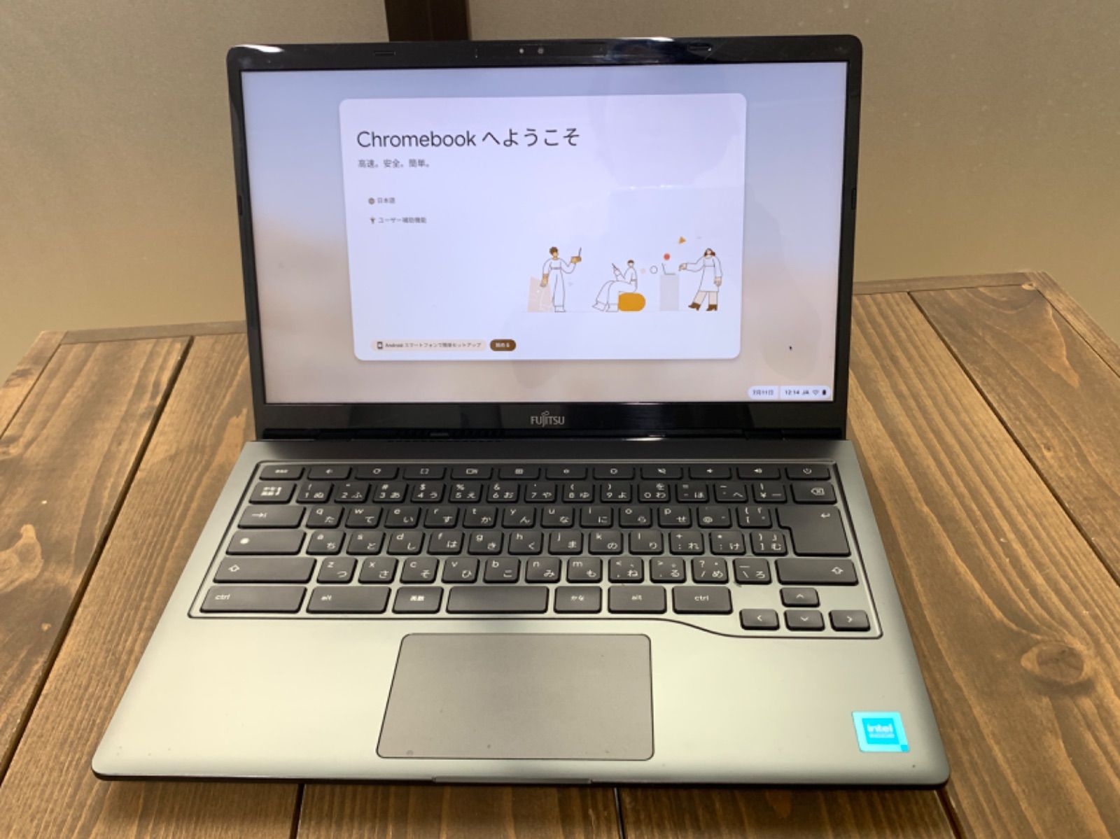 富士通 FMV Chromebook WM1/F3 中古 グレー - メルカリ