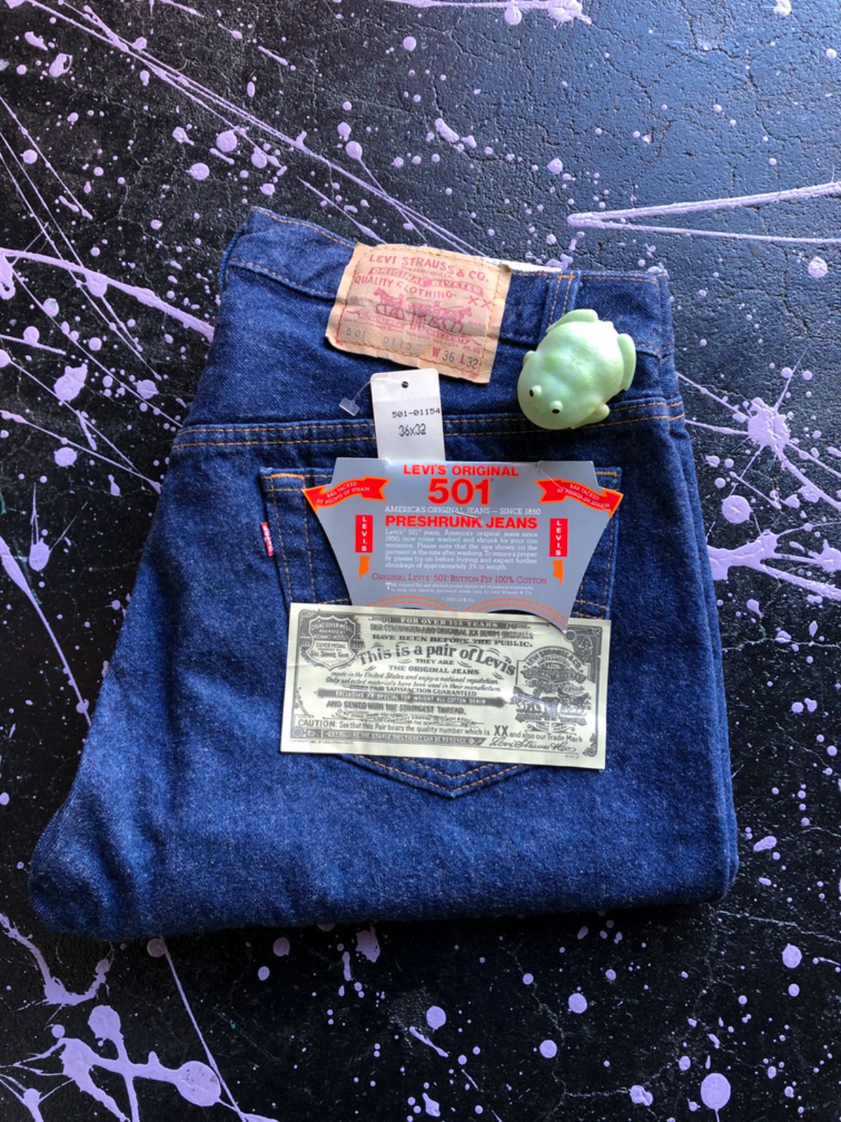 DEAD STOCK デッドストック デニムパンツ w36 ユーロ古着 リーバイス
