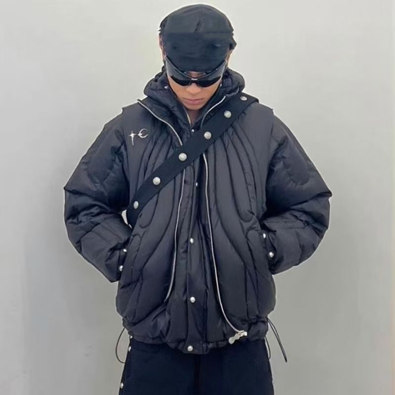 THUG CLUB TC Cave Goose Down Jacket ダウン ジャケット ブラック  