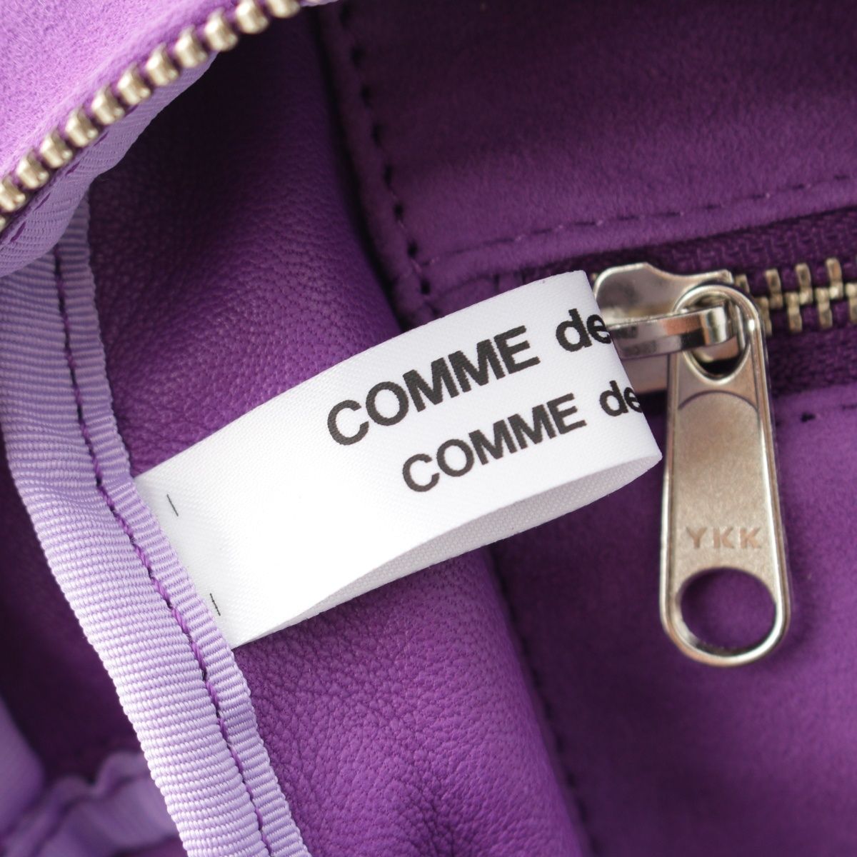 コムデギャルソン コムデギャルソン コムコム ラムレザー スエード  