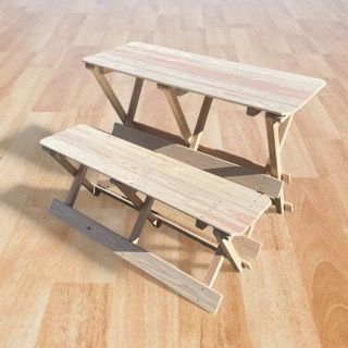 だ*い様 テントサウナに最適！着座位置高めの木製折りたたみベンチ 完成品】折りたたみサウナベンチ 高低セット｜テントサウナ用｜ヒノキ