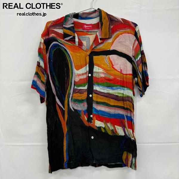 Supreme|シュプリーム 19SS Reaper Rayon S|S Shirt|リーパー レーヨンシャツ No Words For Feelings|L