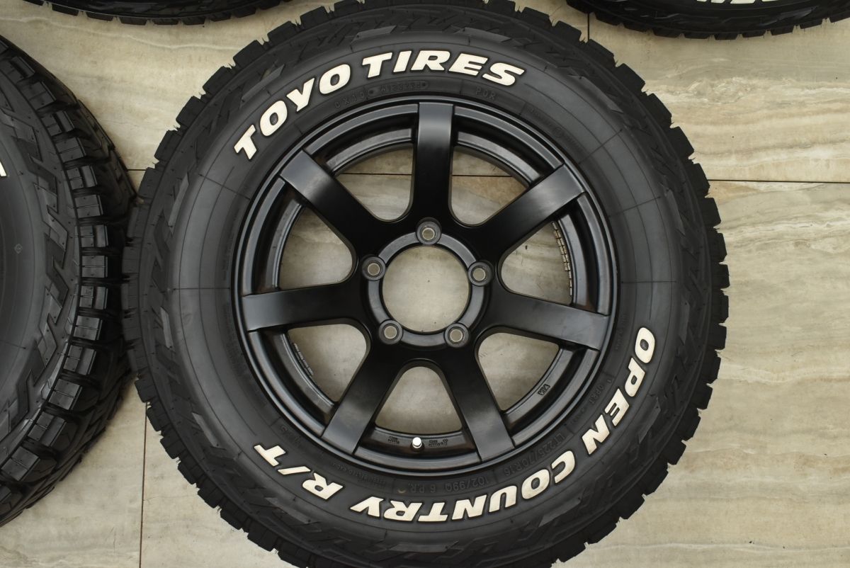 ジムニー専用】ORIGIN Labo. MUD-S7 16in 5.5j -20 PCD139.7 トーヨー