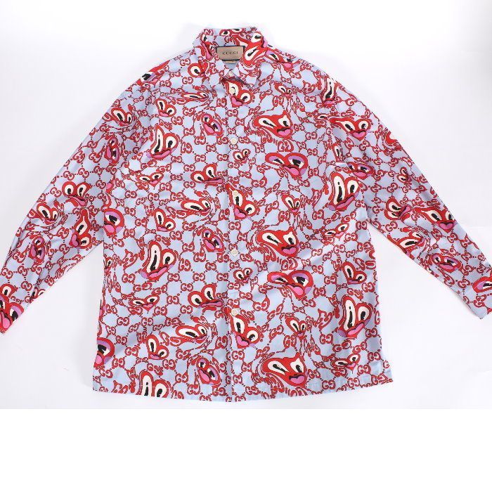 Gucci グッチ　メンズ　シャツ　美品 楽天市場】グッチ GUCCI Tシャツ メンズ 半袖 トップス