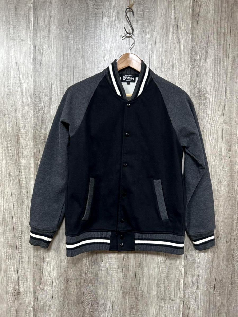 BEAMS ビームス スタジャン ジャケット sizeS/黒 □◇◎メンズ