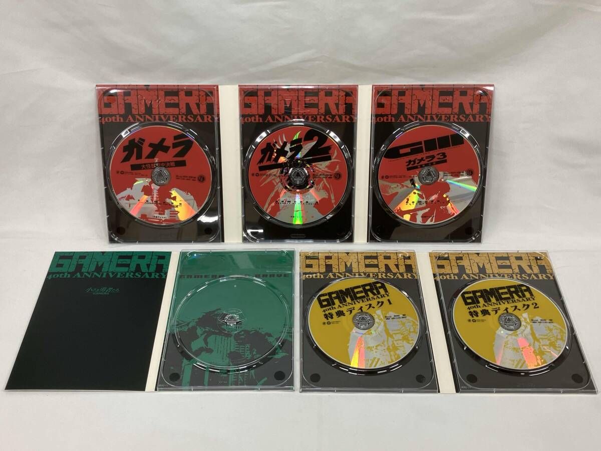 DVD ガメラ Z計画 DVD-BOX ガメラ生誕40周年記念 フィギュア欠品 