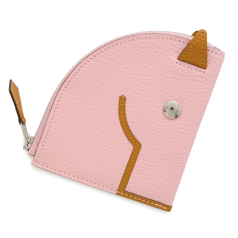 HERMES エルメス コインケース パドック シェーブルミゾル HERMES 未使用品☆HERMES エルメス パドック ミント シェーブル