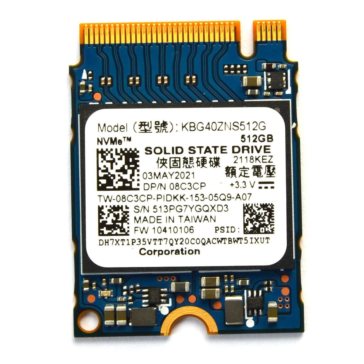 512 GB PCIe Nvme M 2 2230ソリッドステートドライブ For Microsoft Surface Pro X アップグレード