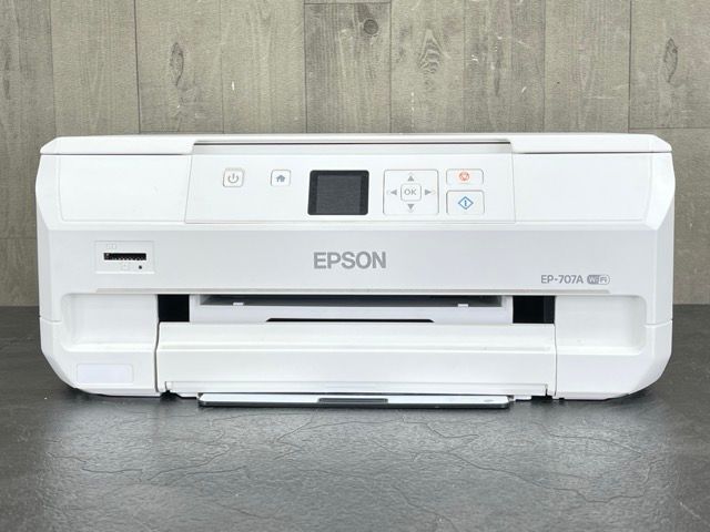 インクジェットプリンタ 【中古】 EPSON エプソン EP-707A C491M ホワイト 通電のみ / 58082 - メルカリ