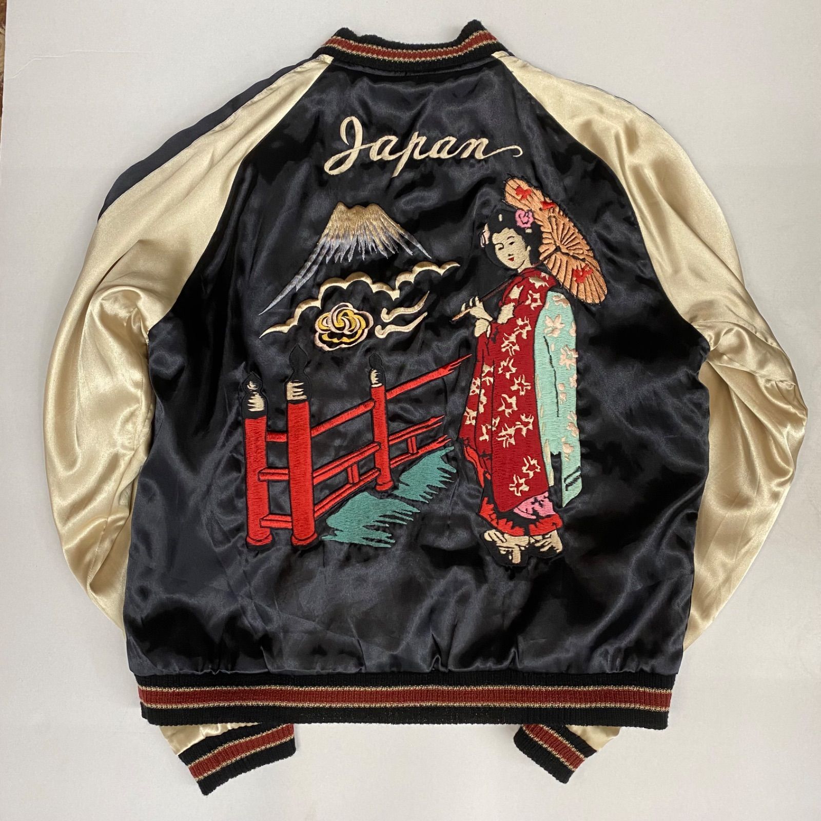 69.【希少】テーラー東洋 「舞妓×CHIEF」リバーシブルサテン