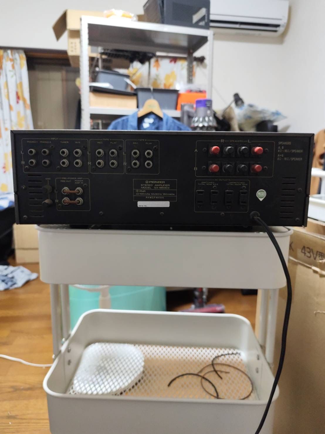 ジャンク　パイオニア　PIONEER SA-8800Ⅱ プリメインアンプ パイオニア Pioneer SA-8800II プリメインアンプ ジャンク