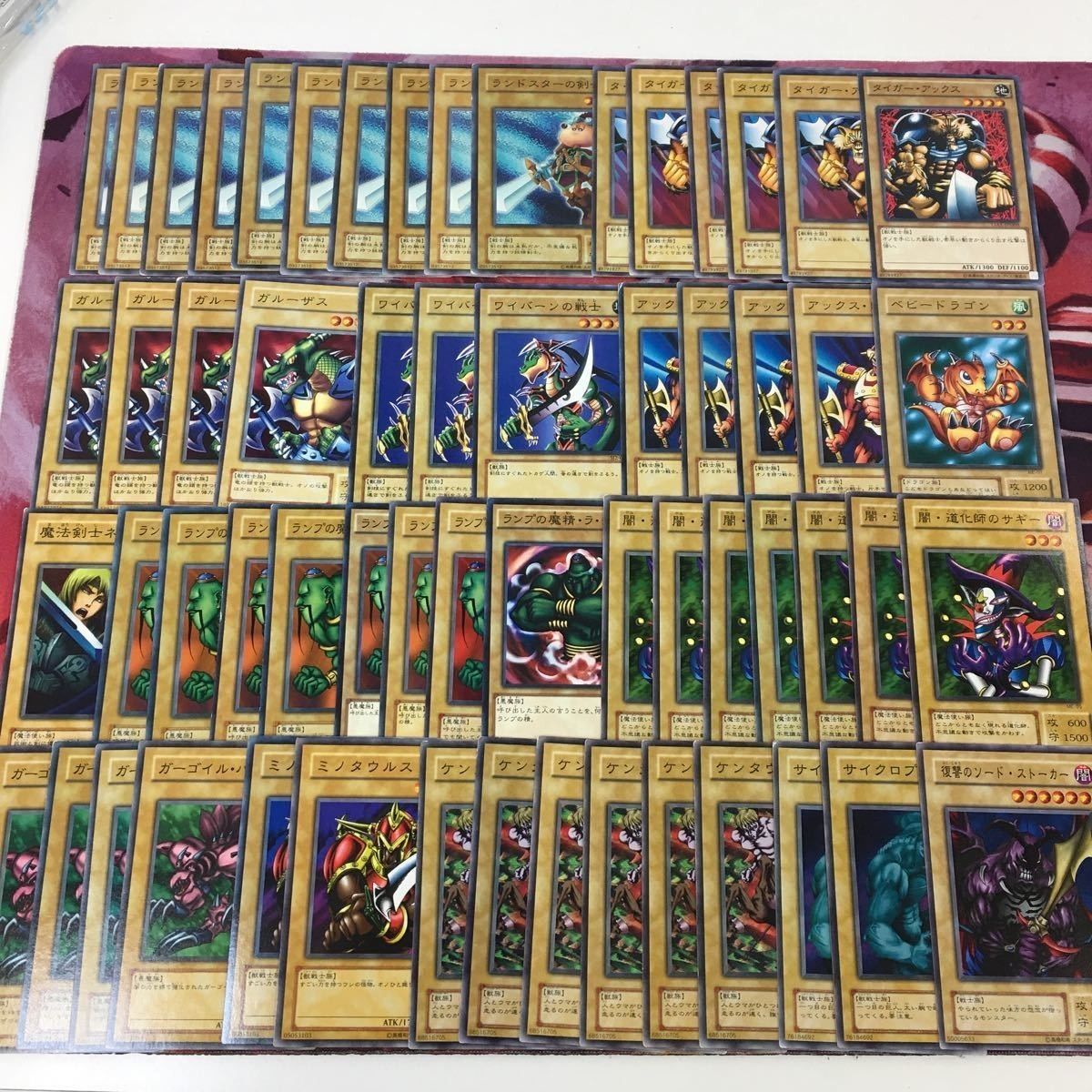 YK230424-1991 城之内 海馬 デッキパーツ 59枚 まとめ 遊戯王 2期 YK230424-1991 城之内 海馬 デッキパーツ 59枚 まとめ 遊戯王 2期