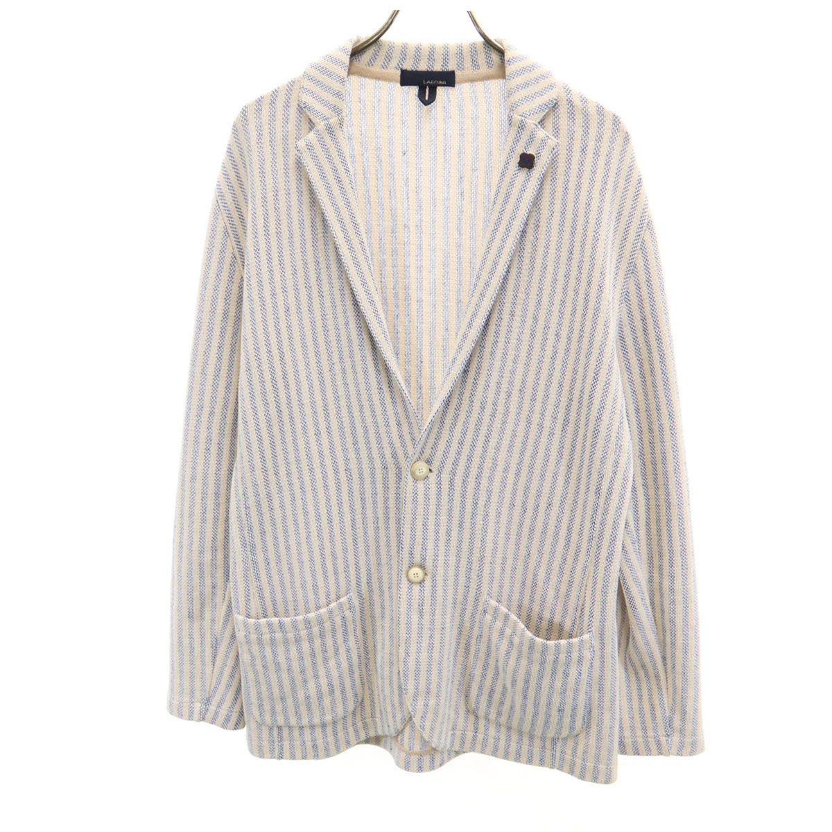 LARDINI ラルディーニ イタリア製 ストライプ柄 ニット