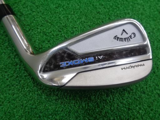キャロウェイ PARADYM Ai SMOKE 5S アイアンセット IR NS PRO ZELOS 7 フレックスS メンズ 男性用 右利き 右用 Bランク ゴルフクラブ