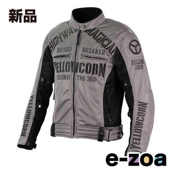 YeLLOW CORN イエローコーン MESH JACKET メッシュジャケット シルバー|Lサイズ YB-5105SVL 2651097