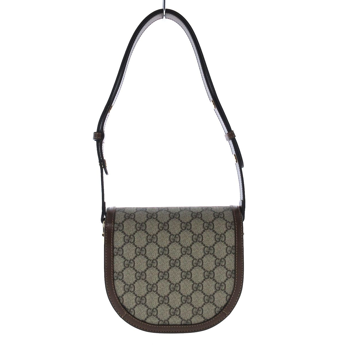 GUCCI(グッチ) ホースビット 1955 トートバッグ ダークブラウン レザー