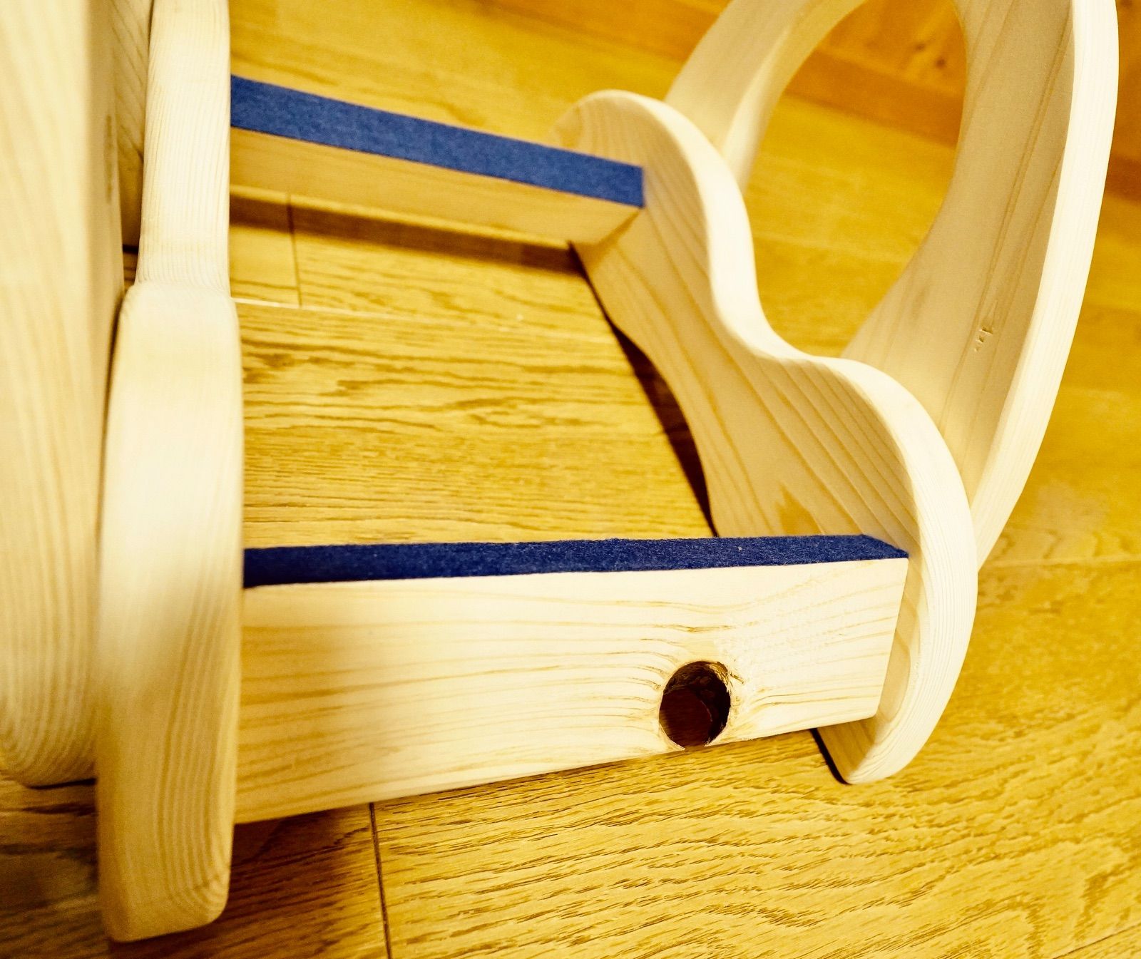 木製ギタースタンド 無塗装