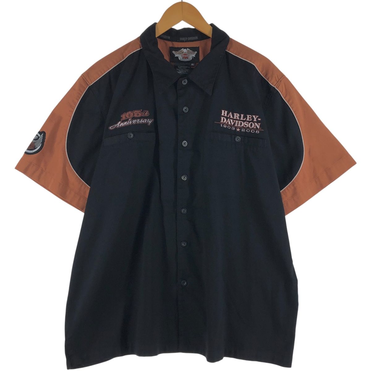古着 ハーレーダビッドソン Harley-Davidson モーターサイクル バイクTシャツ リンガーT USA製 レディースL相当 /eaa543082 古着 ハーレーダビッドソン Harley-Davidson モーターサイクル