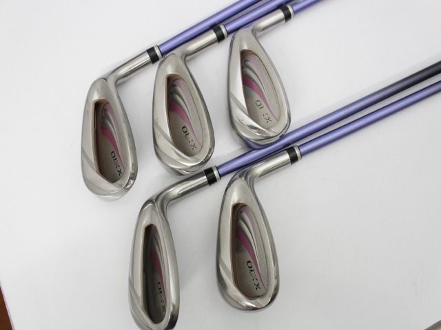 B-ランク レディースアイアンセット ダンロップ ゼクシオ2020 Blue MP 1100 L 5本組 30 3704