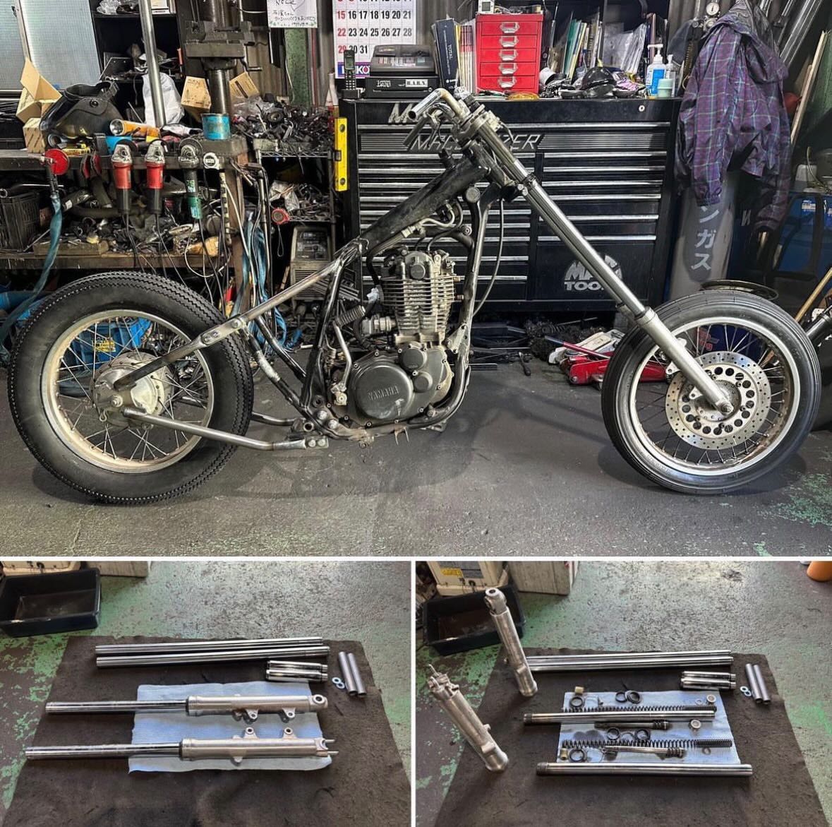 sr400 コフィンタンク コフィンタンク SR400 SR500 ビラーゴ 250tr