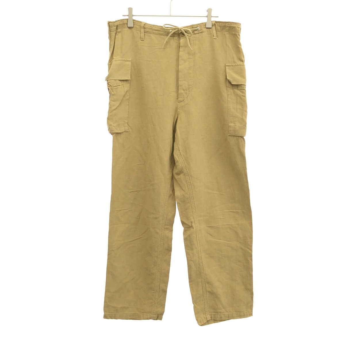 Kaptain Sunshine キャプテンサンシャイン 21SS M43 Cargo Pants シルク混コットンリネンカーゴパンツ KS21SPT12 ベージュ系 0