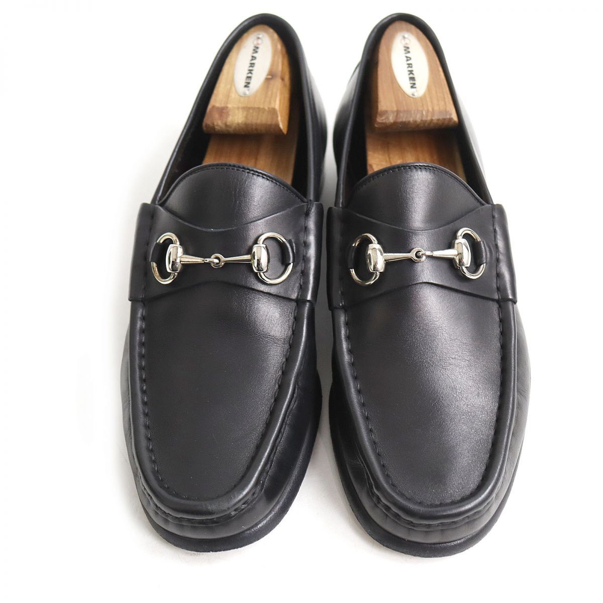 美品◇GUCCI グッチ 015938 ホースビット ローファー/レザー 美品◇GUCCI グッチ 015938 ホースビット ローファー/レザー
