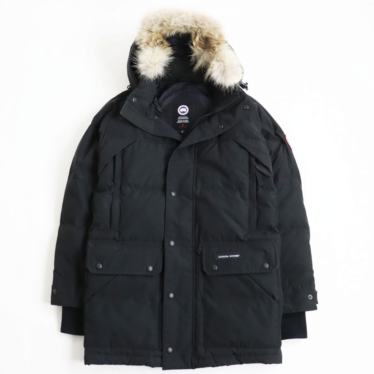 良品○CANADA GOOSE カナダグース 2580M EMORY ロゴワッペン/コヨーテ