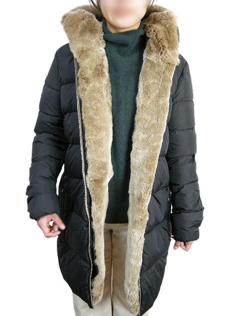 デュベティカ DUVETICA Carys ブラック　美品 サイズ50 (女性2XL-3XL相当)□新品□デュベティカ DUVETICA
