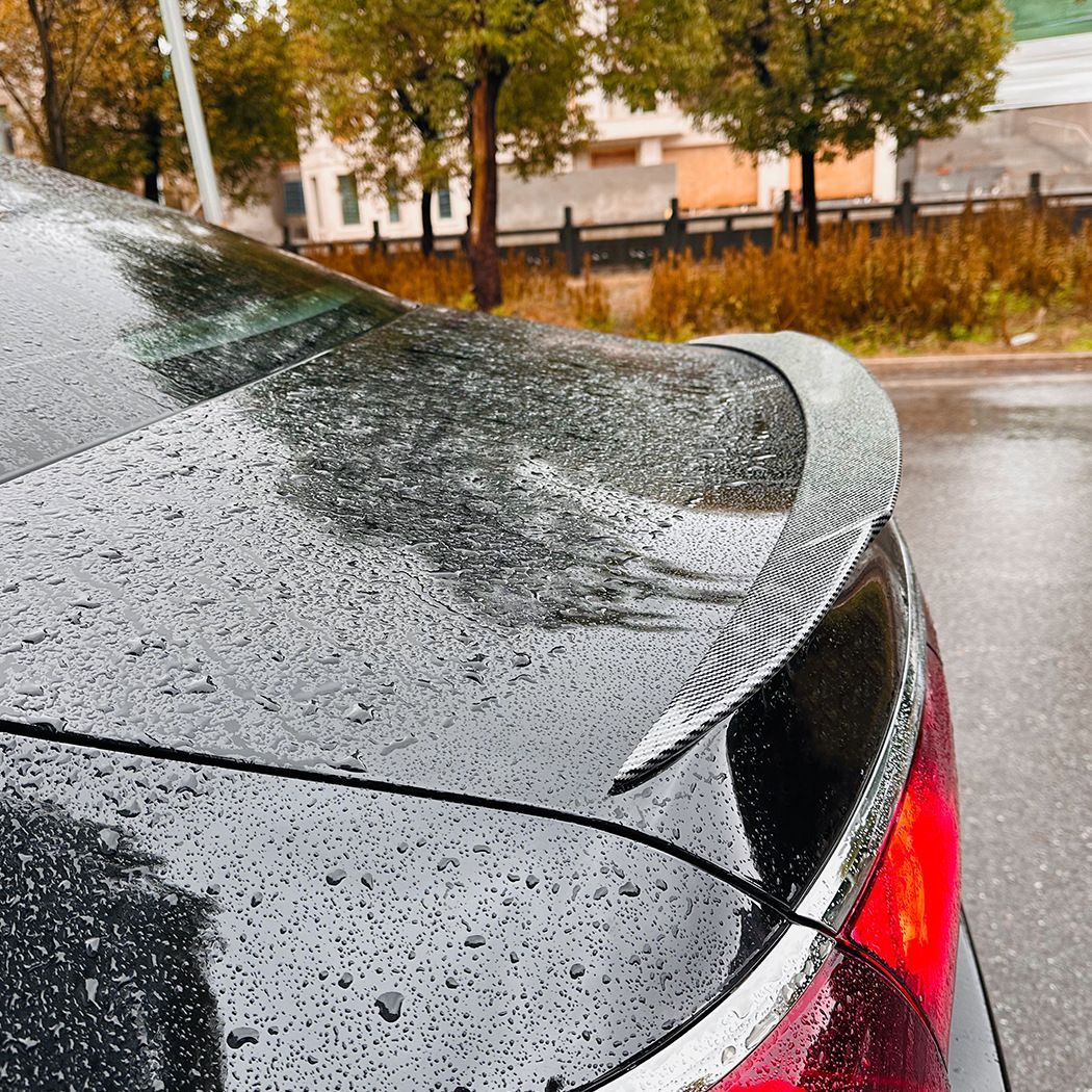 【送料無料】Mercedes-Benz E-Class W214 E260 E300 2024+ Brabus スポイラー エアロパーツ ABS製 カーボン調・ピアノブラック・北極白LMQ62大人気