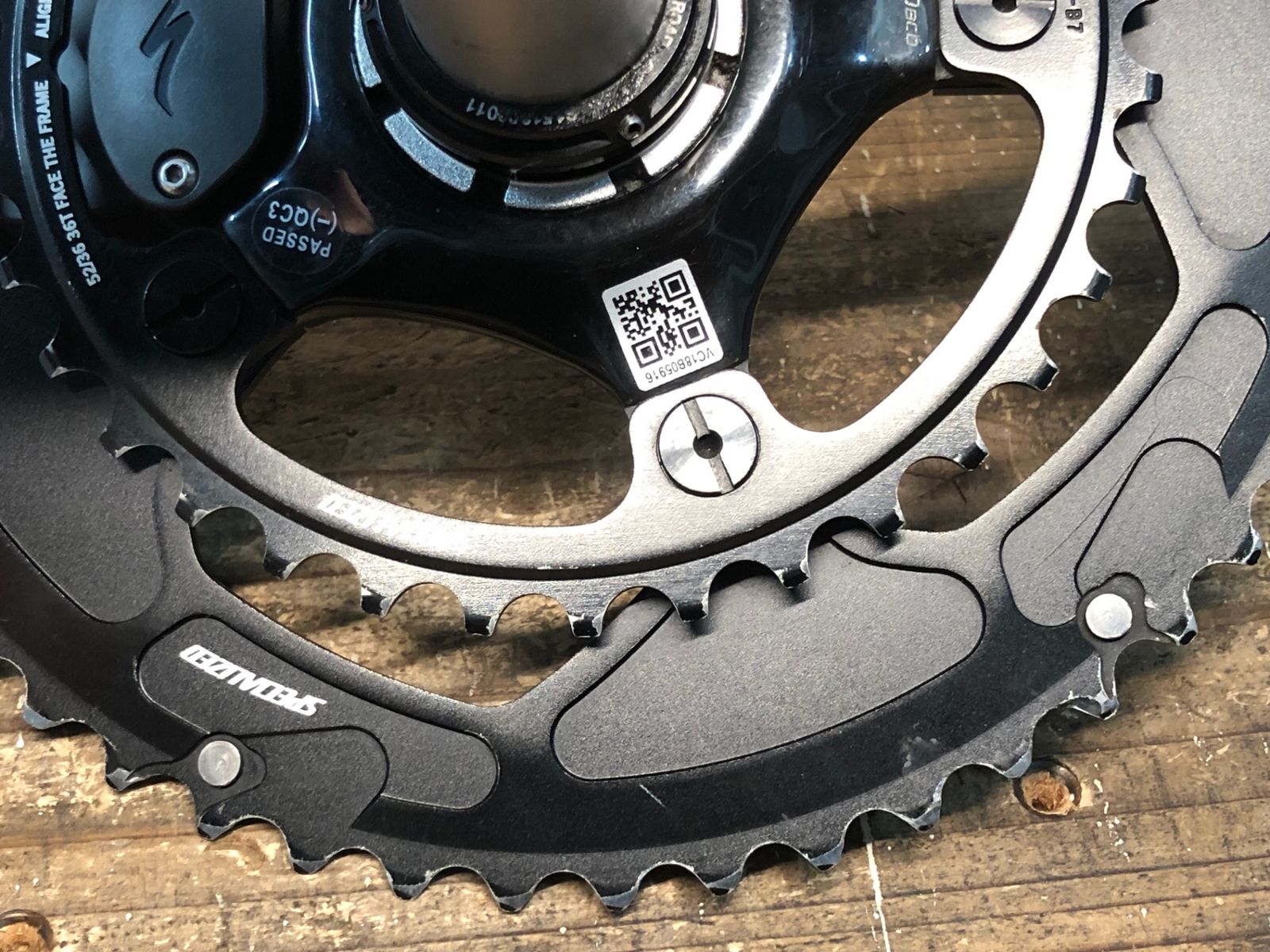s-works パワークランク スペシャライズド 172.5 52-36 完動品 プライスダウン開始】スペシャライズド SPECIALIZED エス