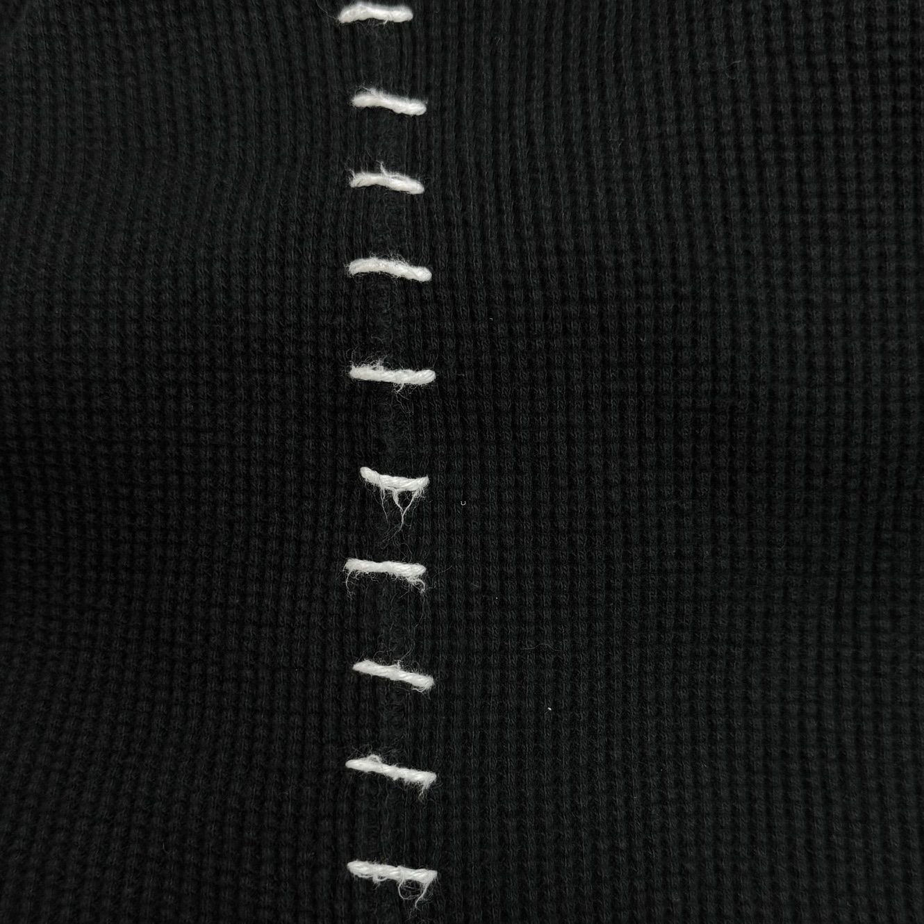 DISCOVERED 22AW DAMAGE WAFFLE CUTSEWN ダメージ ワッフル カットソー 