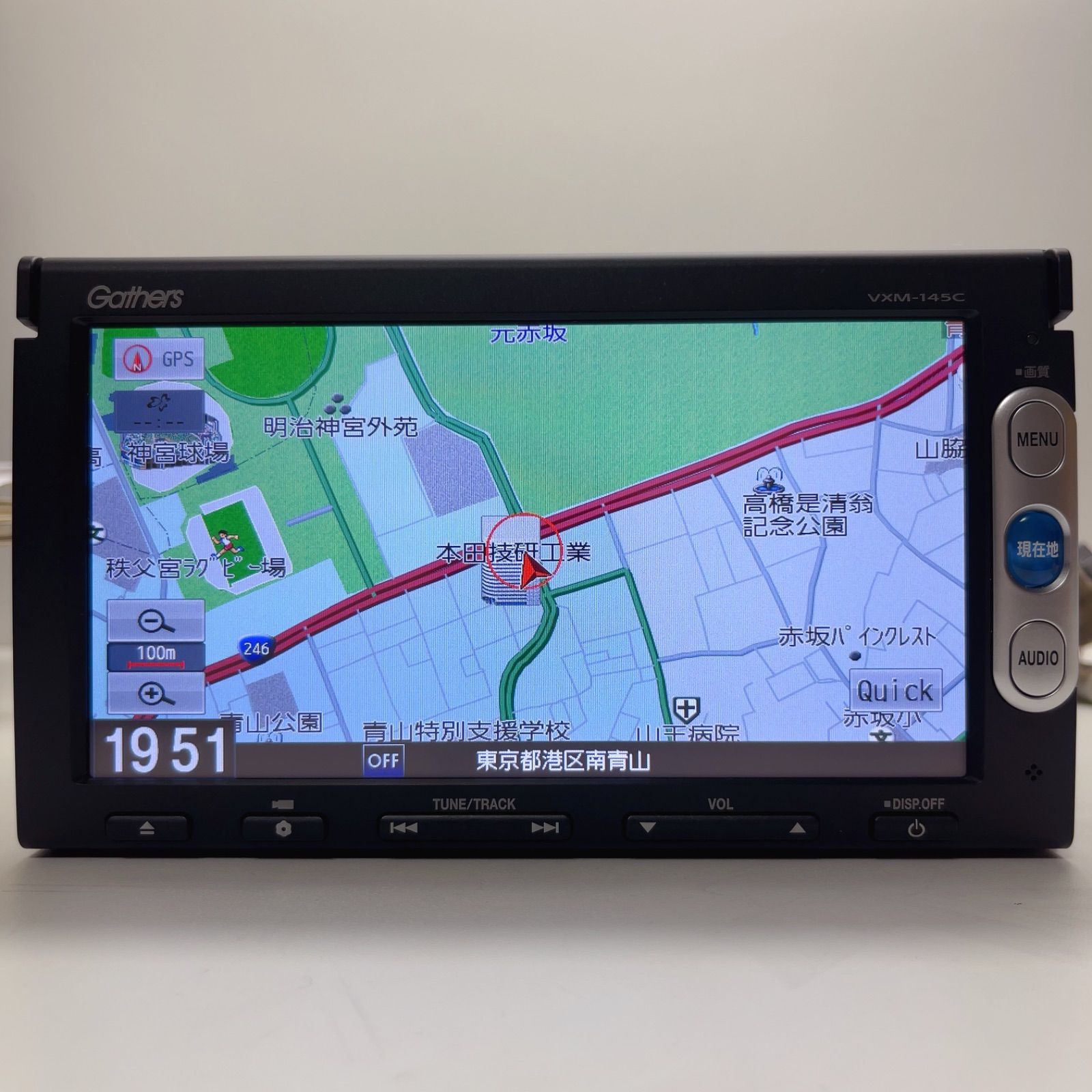 HONDA 純正 ナビ Gathers VXM-145C タッチパネル正常 ホンダCD BLUETOOTH AMFM 機能 最新地図 - メルカリ