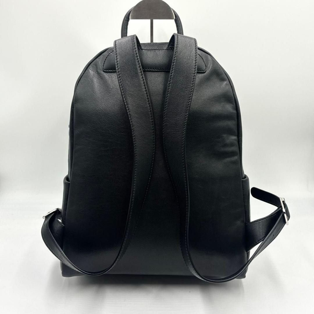 極美品 袋付 マザーハウス ソフトバルーン リュックサック A4可 レザー