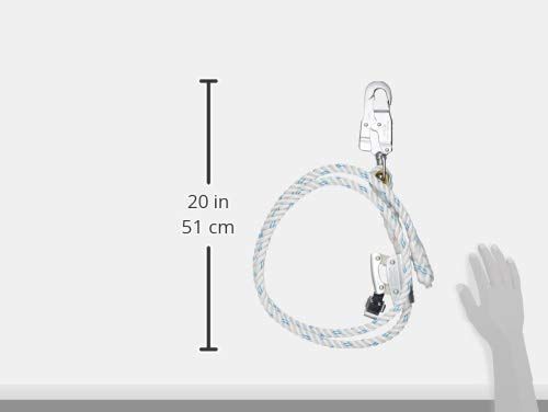 ロープ長さ D種 2100 mm WP-TD-527 柱上安全帯用ロープ 軽量 アルミバックル 柱上作業用 ワークポジショニング用器具 新規格 安全帯 ツヨロン 藤井電工 TSUYORON