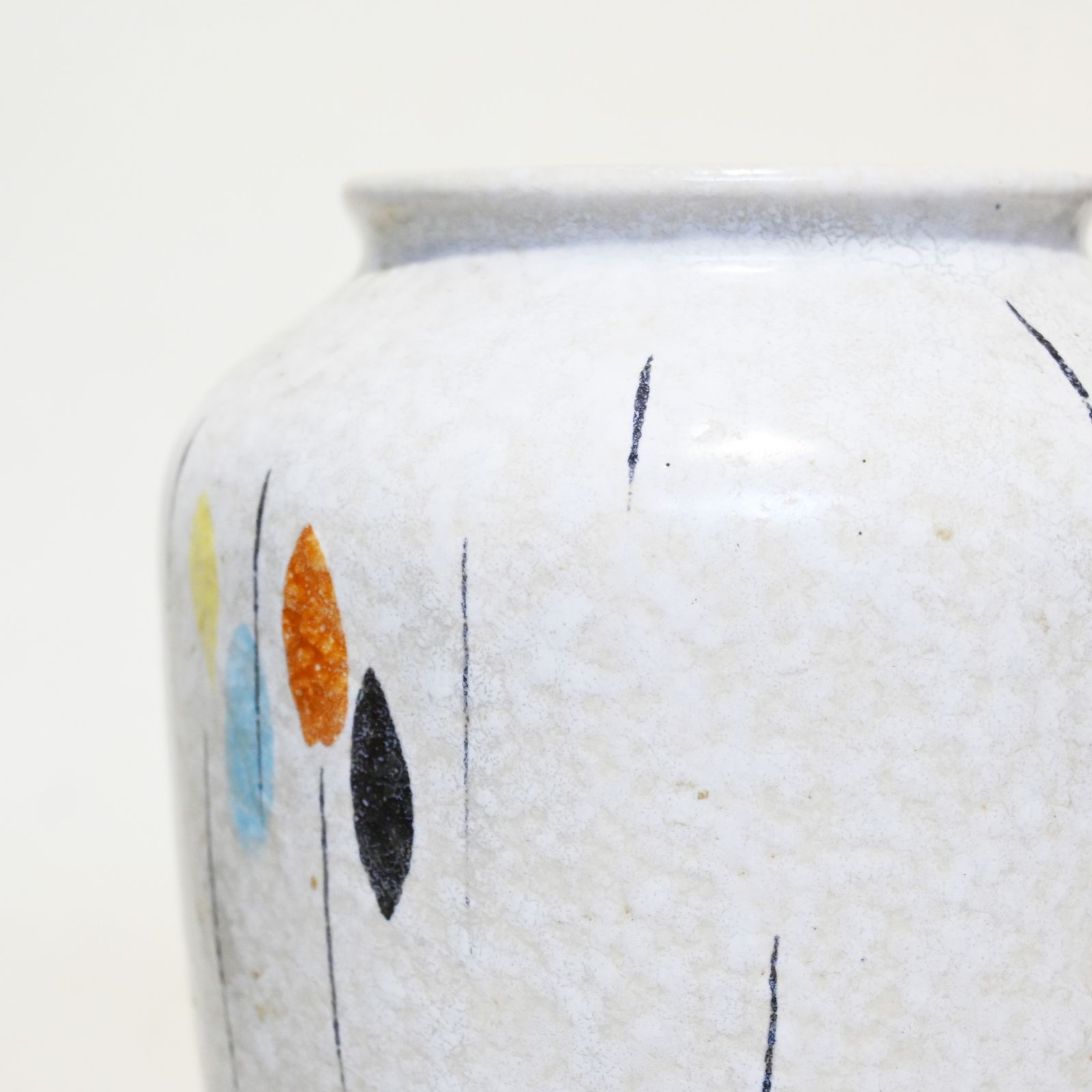 花瓶 レインドロップ柄